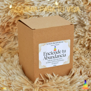 🕯️Enciende tu Abundancia / Vela Mágica Artesanal🕯️